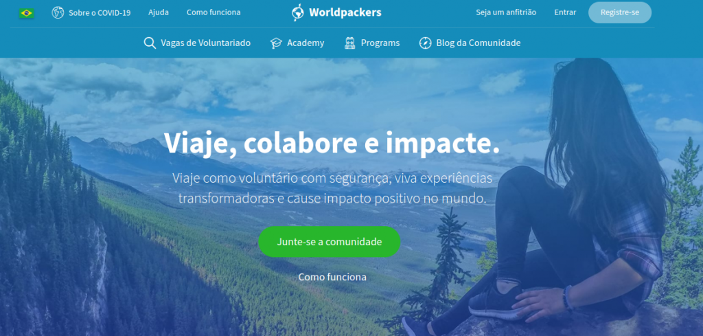 Worldpackers: aplicativo para viajar gastando pouco