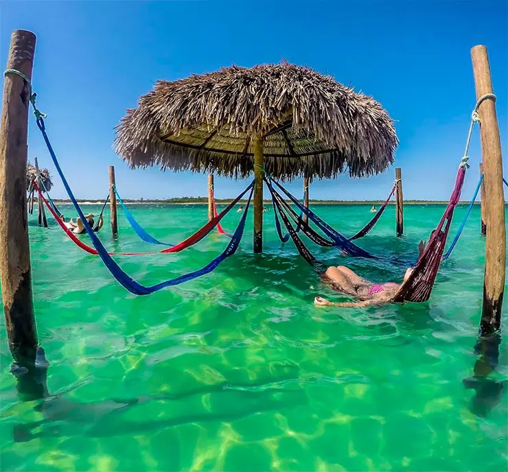 Jericoacoara, localizada no estado do Ceará